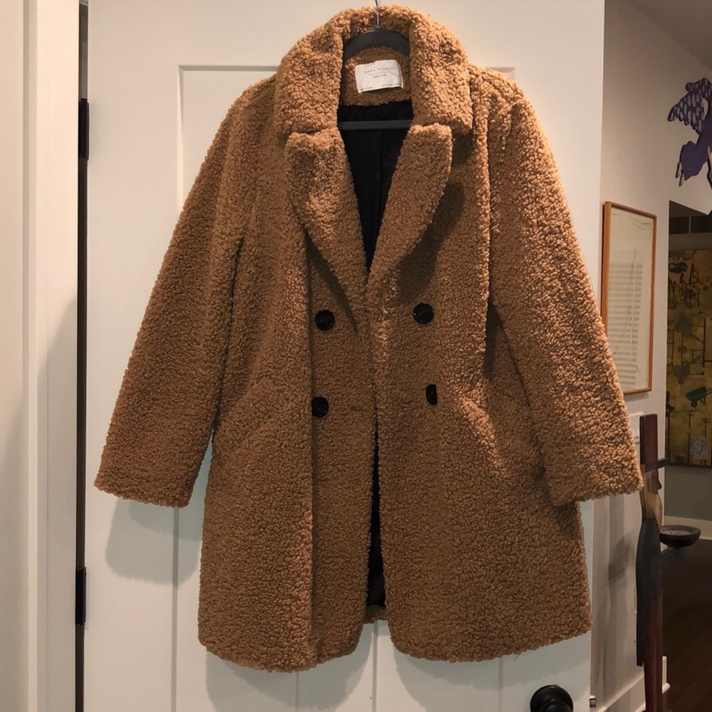 Zara teddy bear coat